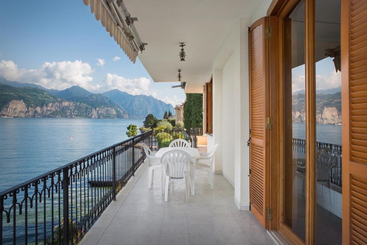 Villa Francesca-Grande Appartamento In Riva Al Lago Brenzone sul Garda Eksteriør billede